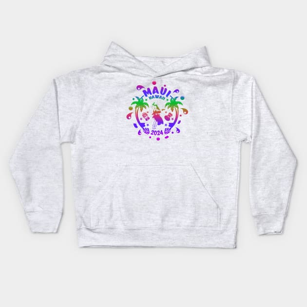 Maui T-Shirt Kids Hoodie by Inkredible Tees